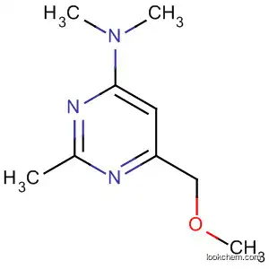 Molecular Structure of 89966-94-9 (4-Pyrimidinamine, 6-(methoxymethyl)-N,N,2-trimethyl-)