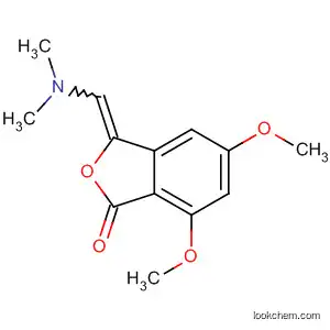 Molecular Structure of 89968-12-7 (1(3H)-Isobenzofuranone, 3-[(dimethylamino)methylene]-5,7-dimethoxy-)