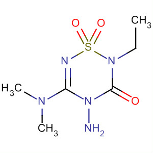 2H-1,2,4,6-Thiatriazin-3(4H)-one, 4-amino-5-(dimethylamino)-2-ethyl-,  1,1-dioxide