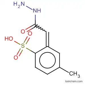Molecular Structure of 89968-56-9 (Benzenesulfonic acid, 4-methyl-, ethylidenehydrazide)