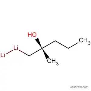 Molecular Structure of 89968-72-9 (Lithium, (2-hydroxy-2-methylpentyl)-, lithium salt, (S)-)