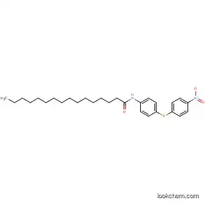Molecular Structure of 89969-14-2 (Hexadecanamide, N-[4-[(4-nitrophenyl)thio]phenyl]-)