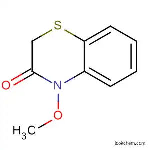 Molecular Structure of 89991-34-4 (2H-1,4-Benzothiazin-3(4H)-one, 4-methoxy-)