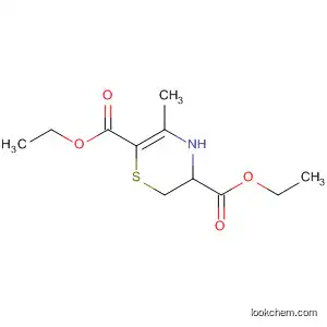 Molecular Structure of 89991-42-4 (2H-1,4-Thiazine-3,6-dicarboxylic acid, 3,4-dihydro-5-methyl-, diethyl
ester)