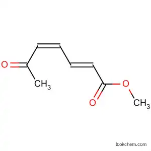 Molecular Structure of 89999-82-6 (2,4-Heptadienoic acid, 6-oxo-, methyl ester, (E,Z)-)