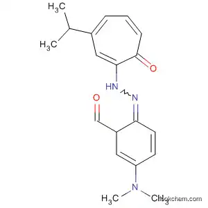 Molecular Structure of 90035-70-4 (Benzaldehyde, 4-(dimethylamino)-,
[3-(1-methylethyl)-7-oxo-1,3,5-cycloheptatrien-1-yl]hydrazone)