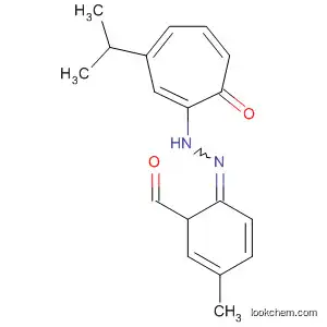 Molecular Structure of 90035-76-0 (Benzaldehyde, 4-methyl-,
[3-(1-methylethyl)-7-oxo-1,3,5-cycloheptatrien-1-yl]hydrazone)