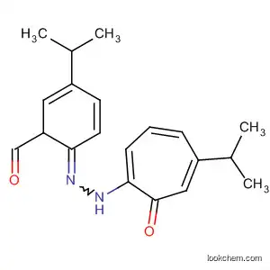 Molecular Structure of 90035-88-4 (Benzaldehyde, 4-(1-methylethyl)-,
[5-(1-methylethyl)-7-oxo-1,3,5-cycloheptatrien-1-yl]hydrazone)