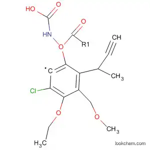 Carbamic acid, [3-chloro-4-ethoxy-5-(methoxymethyl)phenyl]-,
1-methyl-2-propynyl ester