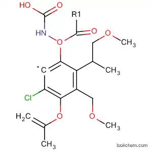 Molecular Structure of 90073-84-0 (Carbamic acid, [3-chloro-5-(methoxymethyl)-4-(2-propenyloxy)phenyl]-,
2-methoxy-1-methylethyl ester)