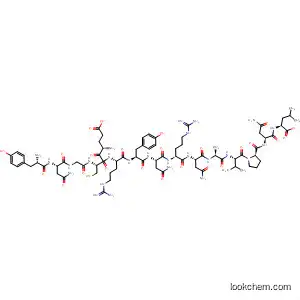 Molecular Structure of 90075-03-9 (L-Leucine,
L-tyrosyl-L-asparaginylglycyl-L-a-glutamyl-L-cysteinyl-L-arginyl-L-tyrosyl-L-
asparaginyl-L-arginyl-L-asparaginyl-L-alanyl-L-valyl-L-prolyl-L-asparaginyl-)