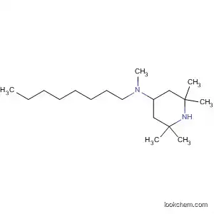 Molecular Structure of 90075-87-9 (4-Piperidinamine, 1,2,2,6,6-pentamethyl-N-octyl-)