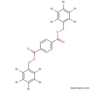 Molecular Structure of 90075-91-5 (1,4-Benzenedicarboxylic acid, bis[(pentabromophenyl)methyl] ester)
