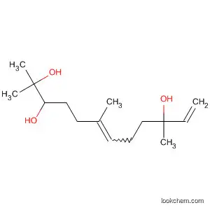 Molecular Structure of 100664-26-4 (6,11-Dodecadiene-2,3,10-triol, 2,6,10-trimethyl-)