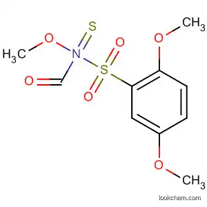 Molecular Structure of 90096-47-2 (Carbamothioic acid, [(2,5-dimethoxyphenyl)sulfonyl]-, S-methyl ester)
