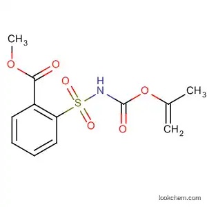 Molecular Structure of 90096-53-0 (Benzoic acid, 2-[[[(2-propenyloxy)carbonyl]amino]sulfonyl]-, methyl ester)