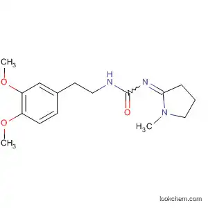 Molecular Structure of 90096-71-2 (Urea, [2-(3,4-dimethoxyphenyl)ethyl](1-methyl-2-pyrrolidinylidene)-)