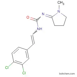 Molecular Structure of 90096-76-7 (Urea, [2-(3,4-dichlorophenyl)ethenyl](1-methyl-2-pyrrolidinylidene)-)