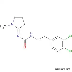 Molecular Structure of 90096-87-0 (Urea, [2-(3,4-dichlorophenyl)ethyl](1-methyl-2-pyrrolidinylidene)-)