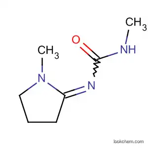 Molecular Structure of 90096-96-1 (Urea, methyl(1-methyl-2-pyrrolidinylidene)-)