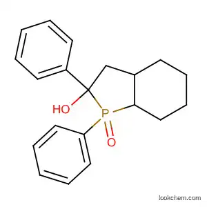 Molecular Structure of 90097-40-8 (1H-Phosphindol-2-ol, octahydro-1,2-diphenyl-, 1-oxide)
