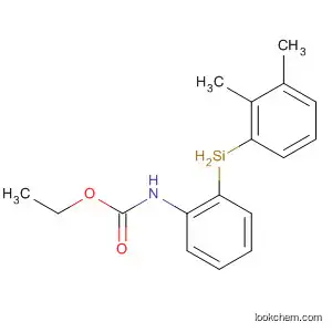 Molecular Structure of 90100-93-9 (Carbamic acid, (dimethylphenylsilyl)phenyl-, ethyl ester)