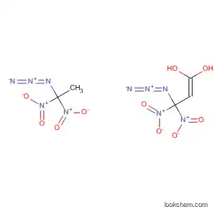 Molecular Structure of 90101-60-3 (Ethane, 1,1'-[methylenebis(oxy)]bis[2-azido-2,2-dinitro-)