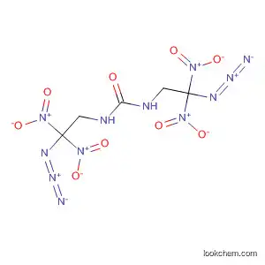 Molecular Structure of 90101-61-4 (Urea, N,N'-bis(2-azido-2,2-dinitroethyl)-)