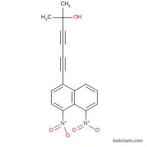 3,5-Hexadiyn-2-ol, 6-(4,5-dinitro-1-naphthalenyl)-2-methyl-