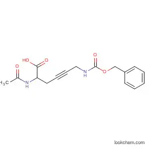 4-Hexynoic acid, 2-(acetylamino)-6-[[(phenylmethoxy)carbonyl]amino]-