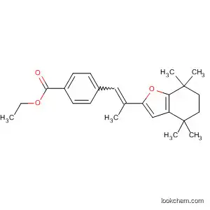 Benzoic acid,
4-[2-(4,5,6,7-tetrahydro-4,4,7,7-tetramethyl-2-benzofuranyl)-1-propenyl]-
, ethyl ester