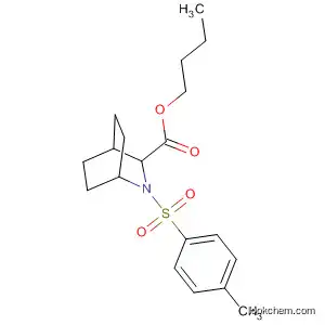 Molecular Structure of 90103-99-4 (2-Azabicyclo[2.2.2]octane-3-carboxylic acid,
2-[(4-methylphenyl)sulfonyl]-, butyl ester)