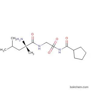 Glycinamide, N-(cyclopentylcarbonyl)-2-methyl-D-leucyl-
