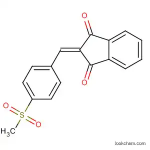 1H-Indene-1,3(2H)-dione, 2-[[4-(methylsulfonyl)phenyl]methylene]-