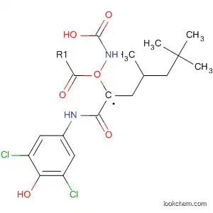 Carbamic acid,
[1-[[(3,5-dichloro-4-hydroxyphenyl)amino]carbonyl]-3-methylbutyl]-,
1,1-dimethylethyl ester, (S)-