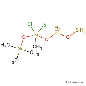 Molecular Structure of 90118-50-6 (Tetrasiloxane, dichlorotetramethyl-)