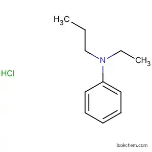 Molecular Structure of 90120-01-7 (Benzenamine, N-ethyl-N-propyl-, hydrochloride)