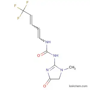 Urea,
N-(4,5-dihydro-1-methyl-4-oxo-1H-imidazol-2-yl)-N'-(5,5,5-trifluoro-1,3-
pentadienyl)-