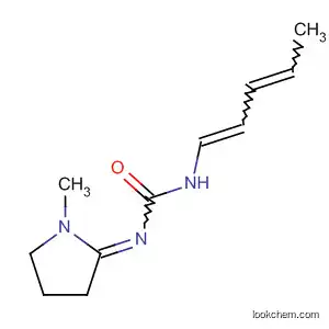 Urea, (1-methyl-2-pyrrolidinylidene)-1,3-pentadienyl-