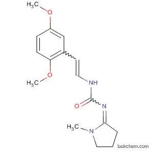 Urea, [2-(2,5-dimethoxyphenyl)ethenyl](1-methyl-2-pyrrolidinylidene)-