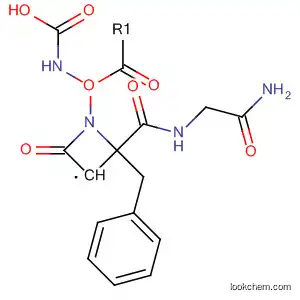Molecular Structure of 90121-20-3 (Carbamic acid,
[2-[[(2-amino-2-oxoethyl)amino]carbonyl]-4-oxo-3-azetidinyl]-,
phenylmethyl ester, cis-)