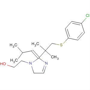 1H-Imidazole-1-ethanol,  a-[2-[(4-chlorophenyl)thio]-1,1-dimethylethyl]-b-(2-methylpropylidene)-