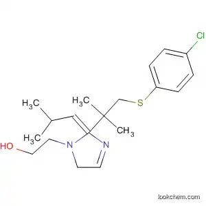 Molecular Structure of 90240-57-6 (1H-Imidazole-1-ethanol,
a-[2-[(4-chlorophenyl)thio]-1,1-dimethylethyl]-b-(2-methylpropylidene)-)
