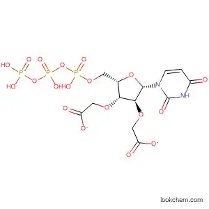Molecular Structure of 90290-75-8 (Uridine 5'-(tetrahydrogen triphosphate), 2',3'-diacetate)