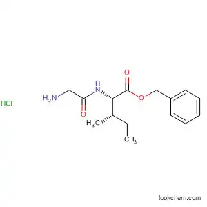 Molecular Structure of 90315-55-2 (L-Isoleucine, N-glycyl-, phenylmethyl ester, monohydrochloride)