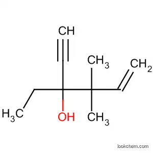 Molecular Structure of 90315-95-0 (5-Hexen-1-yn-3-ol, 3-ethyl-4,4-dimethyl-)