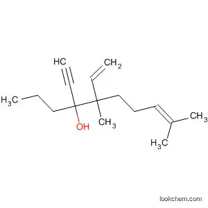 Molecular Structure of 90315-97-2 (8-Decen-4-ol, 5-ethenyl-4-ethynyl-5,9-dimethyl-)
