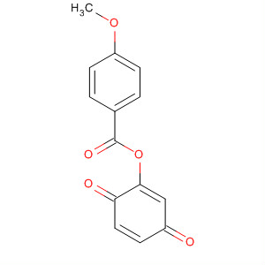Molecular Structure of 104049-67-4 (Benzoic acid, 4-methoxy-, 3,6-dioxo-1,4-cyclohexadiene-1,4-diyl ester)