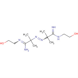 Molecular Structure of 104380-04-3 (Propanimidamide, 2,2'-azobis[N-(2-hydroxyethyl)-2-methyl-)
