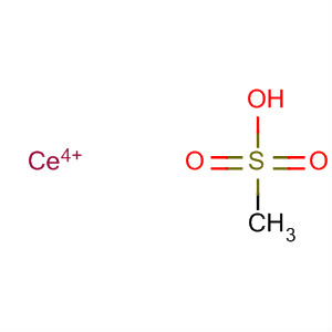Molecular Structure of 107355-42-0 (Methanesulfonic acid, cerium(4+) salt)